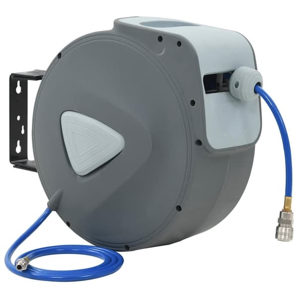 vidaXL Automatisk luftslangvinda 1/4" 30 m