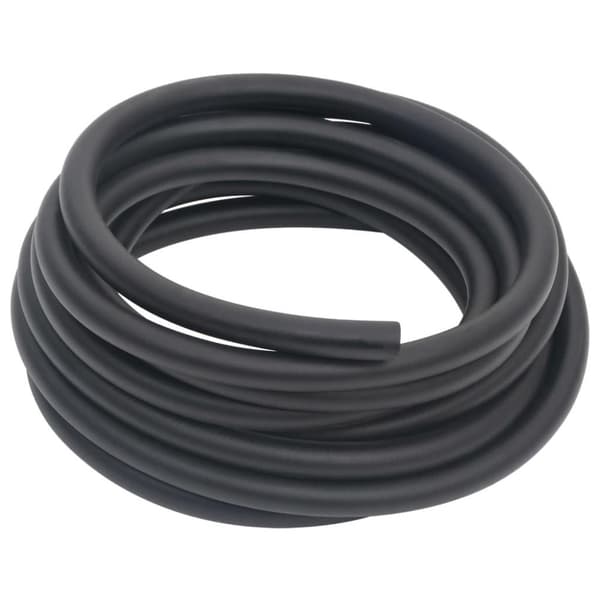 vidaXL Luftslang hybrid svart 2 m gummi och PVC