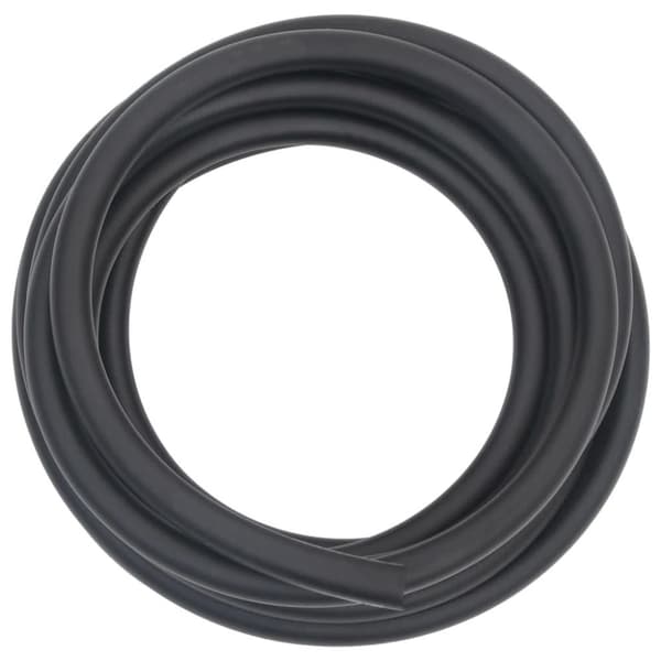 vidaXL Luftslang hybrid svart 2 m gummi och PVC