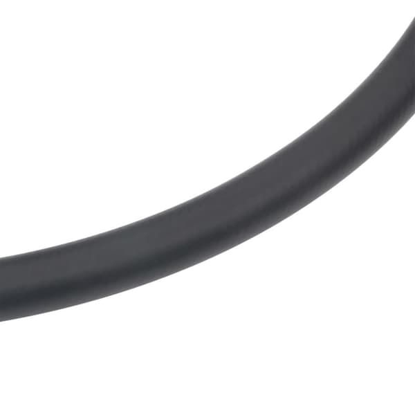vidaXL Luftslang hybrid svart 2 m gummi och PVC