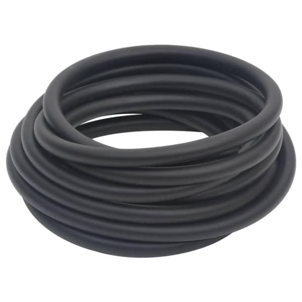vidaXL Luftslang hybrid svart 2 m gummi och PVC