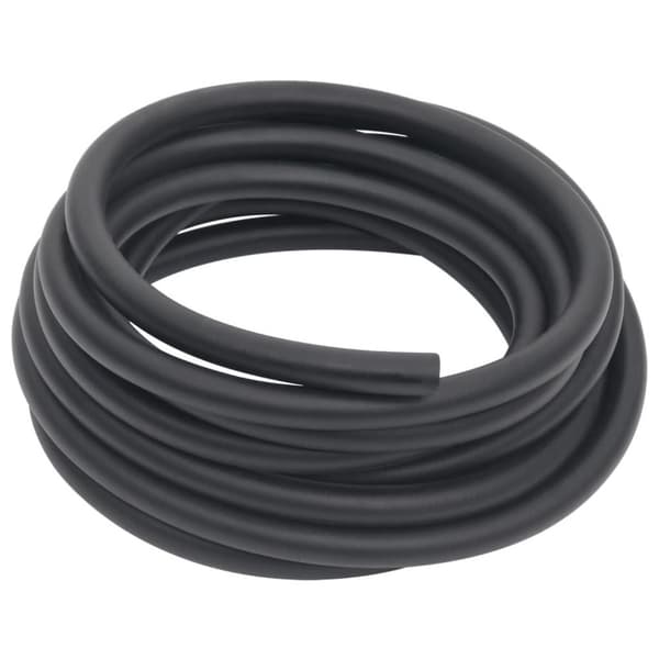 vidaXL hybrid luftslange 5 m gummi og PVC sort