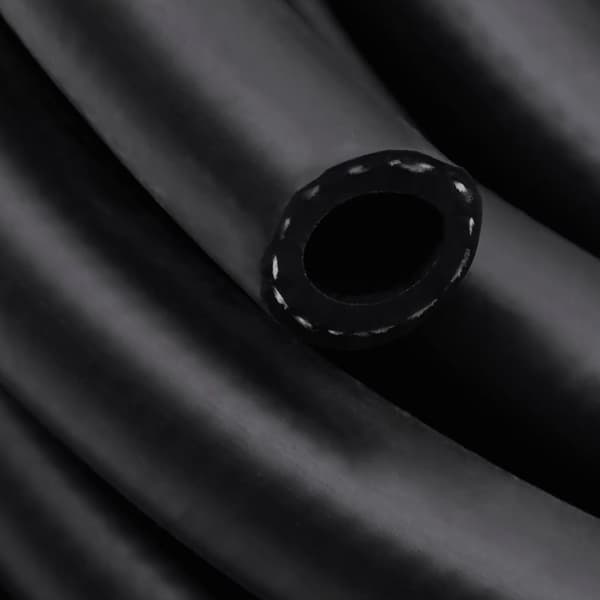 vidaXL hybrid luftslange 5 m gummi og PVC sort