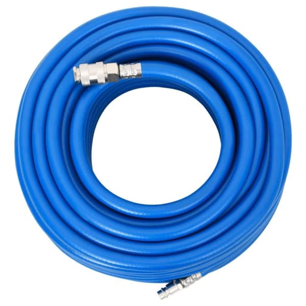 vidaXL Luftslange blå 0,7" 10 m PVC