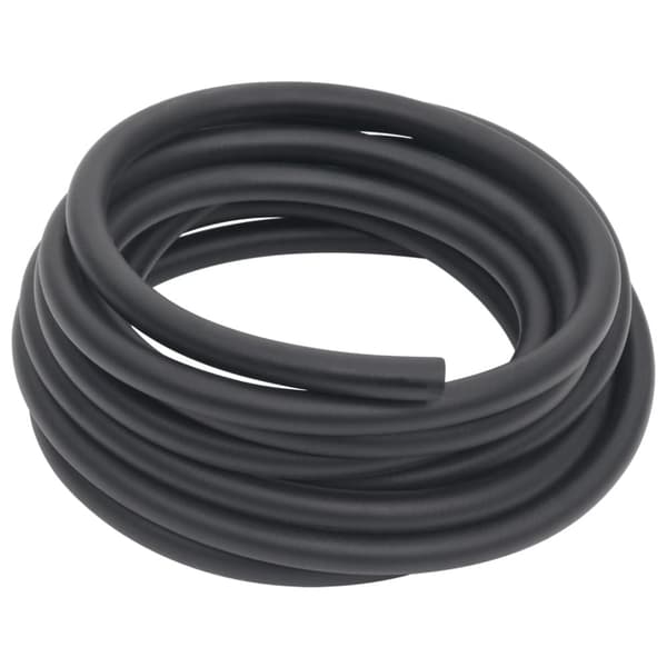 Luftslang hybrid svart 5 m gummi och PVC