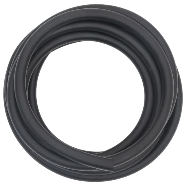 hybrid luftslange 0,6" 2 m gummi og PVC sort