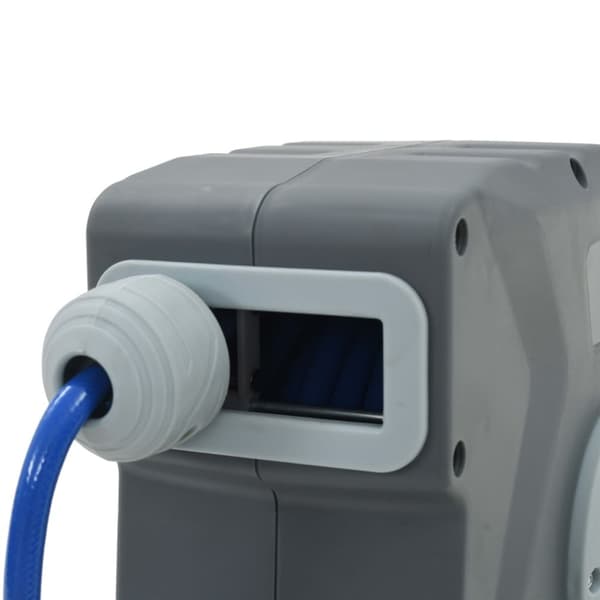 vidaXL automatisk luftslangetromle 1/4" 12 m - Trykluftsslanger