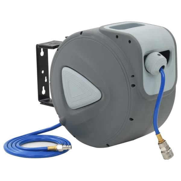 vidaXL automatisk luftslangetromle 1/4" 20 m - Trykluftsslanger