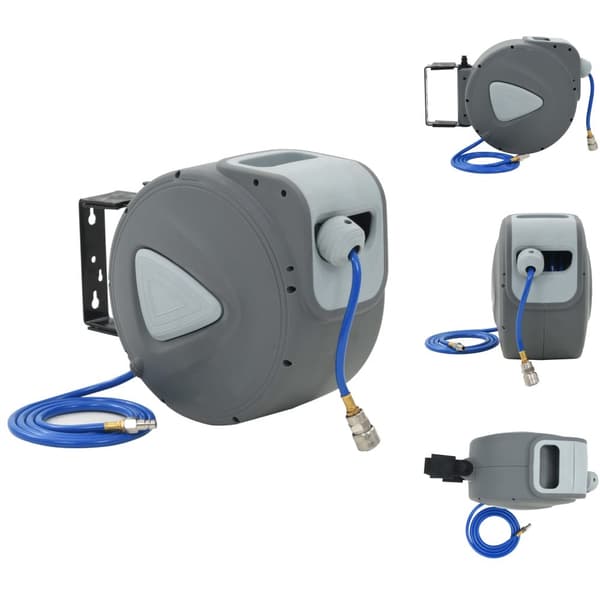 Pneumatiska slangar - Living Automatisk luftslangvinda 1/4" 20 m