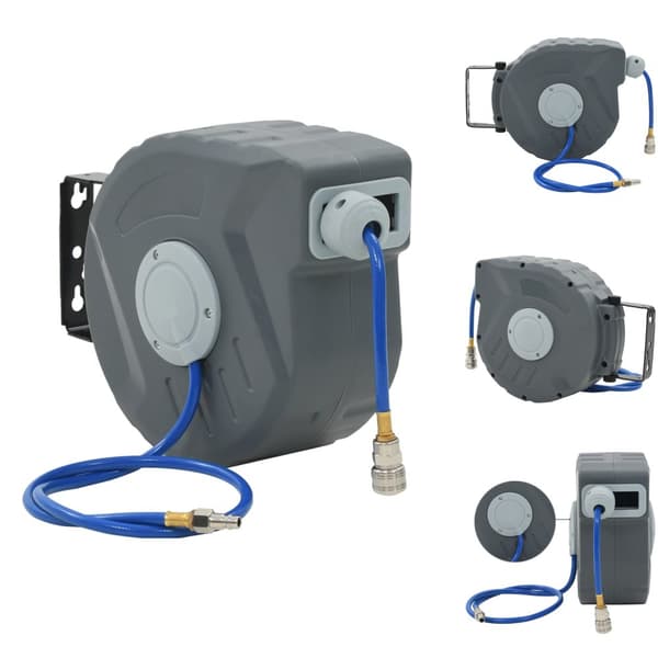 Pneumatiska slangar - Living Automatisk luftslangvinda 3/8" 12 m