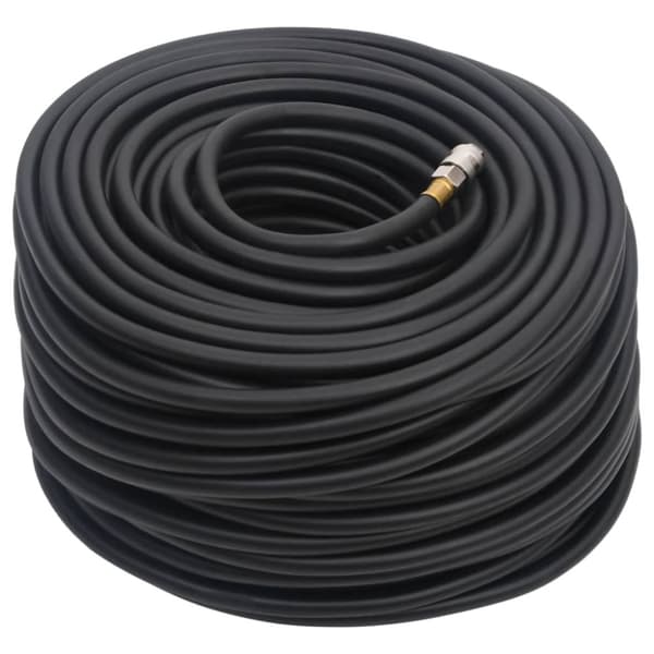 Luftslang hybrid svart 20 m gummi och PVC