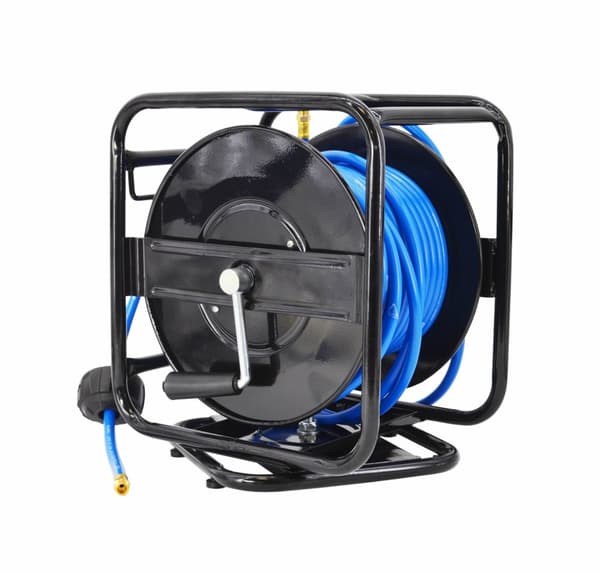 AWTOOLS PNEUMATISK KABEL / SLANGE PÅ EN METALTROLLE 8x12mm x 30m