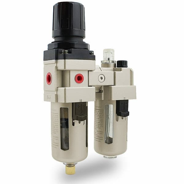 PROFESSIONEL TRYKREDUCERER MED BITUXX MANOMETER TIL MALER 1/2''