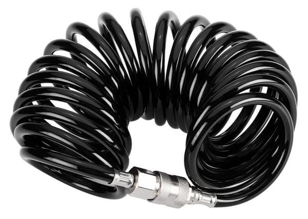 Spiraltryckslang 6,5 x 10 mm, 15 m, PU