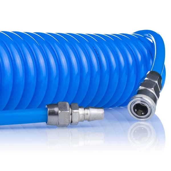 Pneumatisk spiralslang av polyuretan 8x12mm 5m