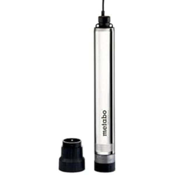 Nedsänkt pump för borrning - METABO - TBP 6200/8 INOX - Hållbar - Enkel att använda - Flerfärgad