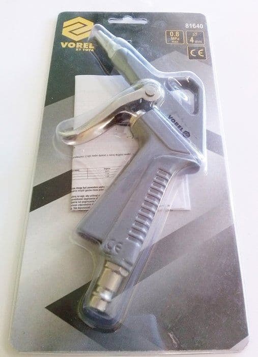 Tillbehör för däck Vorel - 81640 - Blåspistol med kort munstycke ()
