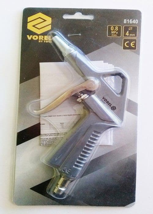 Tillbehör för däck Vorel - 81640 - Blåspistol med kort munstycke ()
