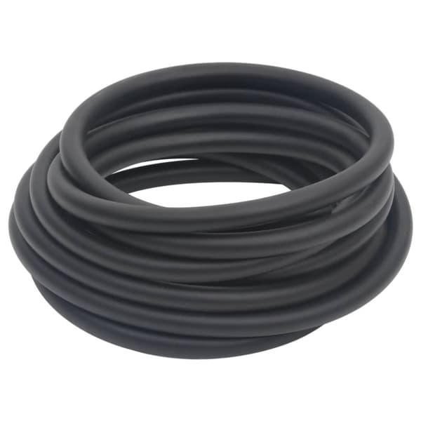 Luftslang hybrid svart 5 m gummi och PVC
