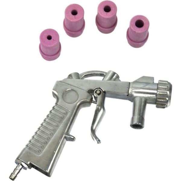 Tillbehör för Geko-däck - G02006 - Sandblästringspistol + 4 munstycken /G. (40).