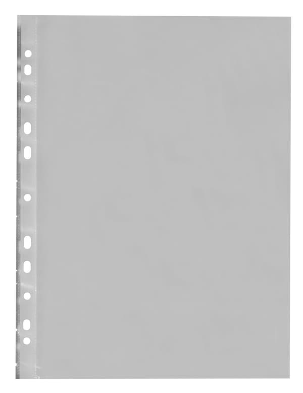 Plastficka A4 0,06mm glasklar 100st