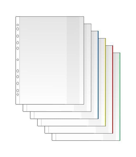 Plastficka Mapp A4 0,12mm neutral 100/fp