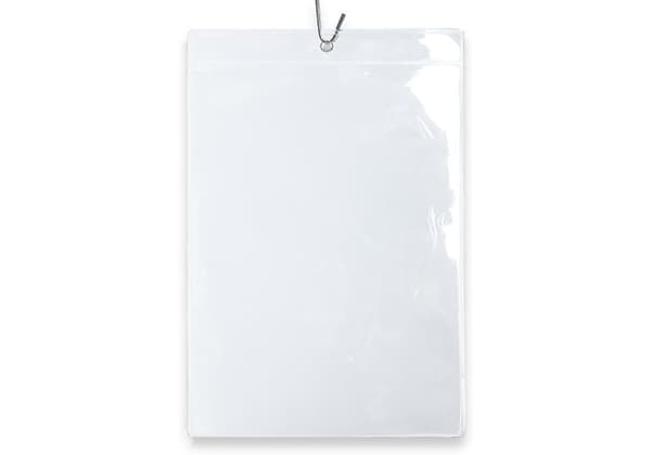 Plastficka möbel A6 öppen kortsid 100/fp