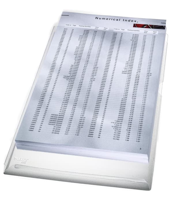 Aktmapp bälg LEITZ A4 klar 0,17 5/fp