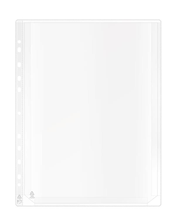 Plastficka A4 bälg 0,17 100% recy 25/fp