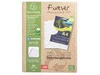 Plastficka EXACOMPTA A4 0,06mm präglad