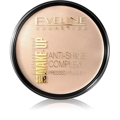 Eveline Cosmetics Art Make-Up Anti-Shine Complex Pressed Powder 31 Transparent