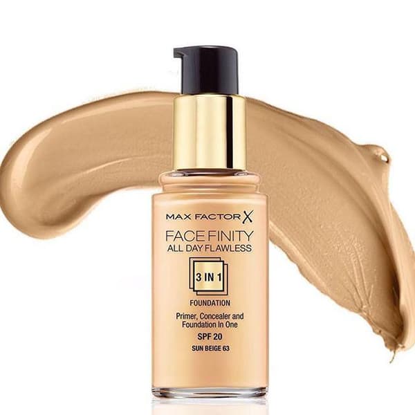 Max Factor Facenity Flawless 3 in 1 Foundation SPF20-Sun Beige