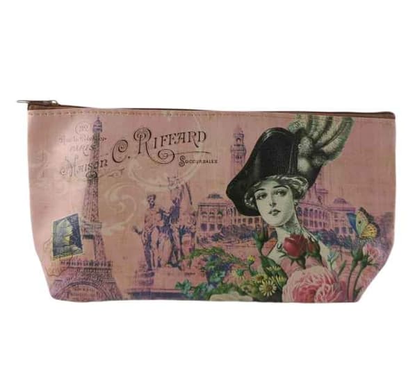 Make-up case with zipper Multiple motives