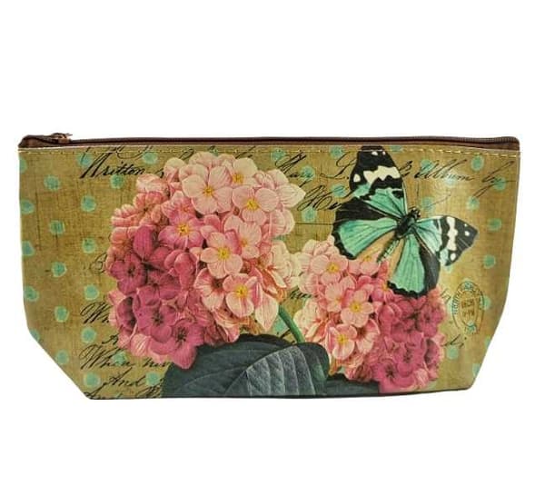 Make-up case with zipper Multiple motives