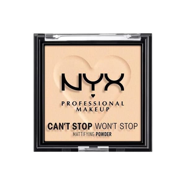 NYX PROF. MAKEUP Can't Stop Won't Stop Mattifying Pressed Powder - Light