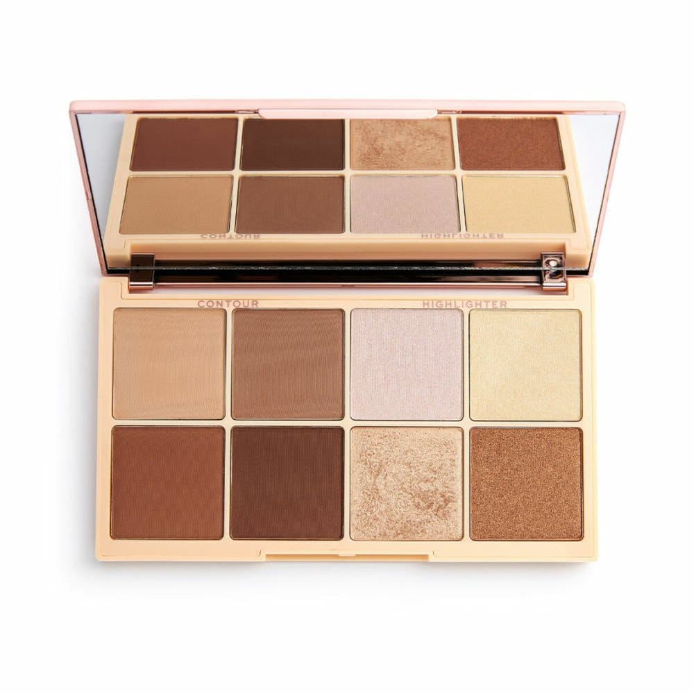 Kompaktpulver Revolution Make Up Roxi Roxxsarus 8 färger (20 gr)