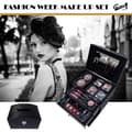 Miniatyrbild 3 av 5: Snygg Essential-kollektion premium sminkfodral presentset - 57 st
