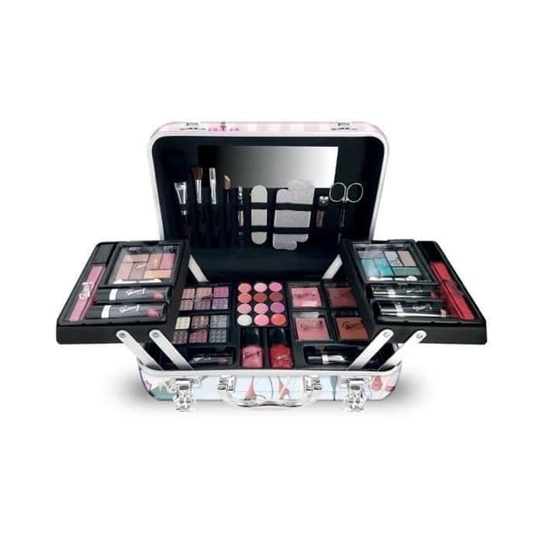 Modekollektion resväska sminkfodral sminkfodral presentset - 64st