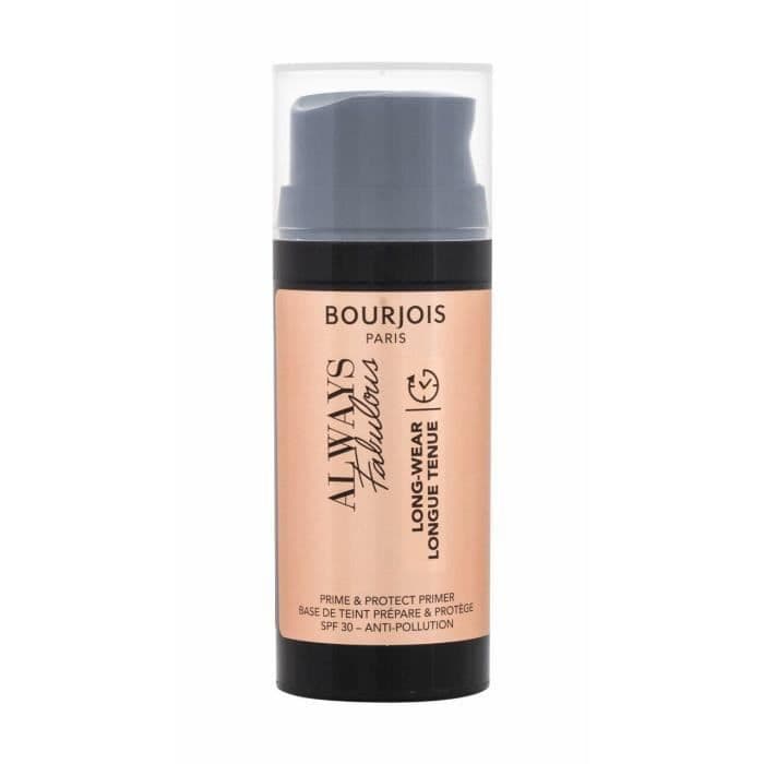 Bourjois Paris 30ml Primer Primer & Skydda Långvarig Alltid Fabulous Spf30, Makeup Base
