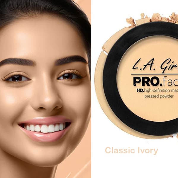 L. A. Girl Pro Face HD Matte Pressed Powder-Classic Ivory