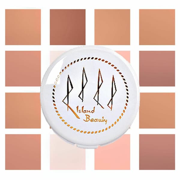 Island Beauty Compact Face Powder Chocolate Tan 18g