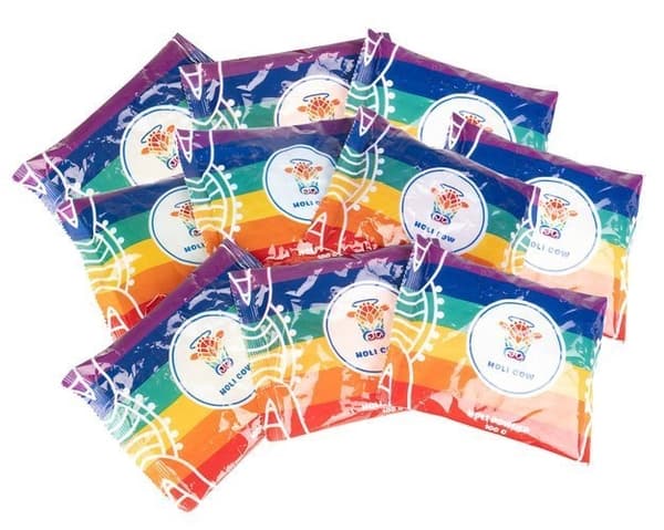 Holi Farvepulver / Festival Pulver - 10x100g