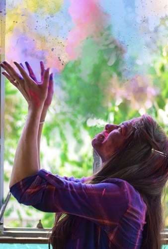 Holi Farvepulver / Festival Pulver - 10x100g