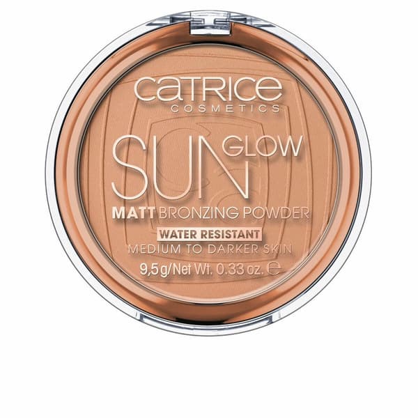 Selvbruner Pulver Sun Glow Matt Catrice (9,5 g) 9,5 g - 035-universal bronze 9,5 gr