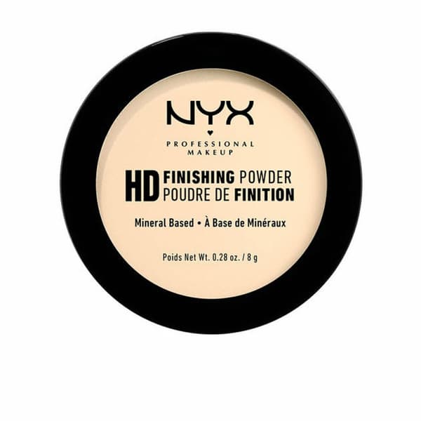 Kompaktipuuterit Hd Finishing Powder NYX (8 g) - banana 8 gr