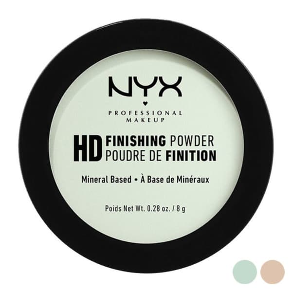Kompaktipuuterit Hd Finishing Powder NYX (8 g) - banana 8 gr