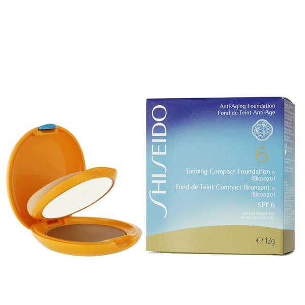 Brunt kompaktpulver Shiseido Brons Spf 6 12 g