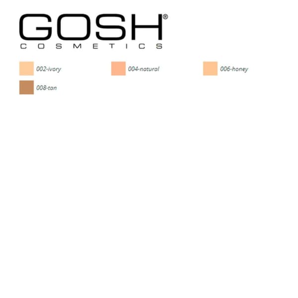 Løst støv Mineral Gosh Copenhagen (8 g) 8 g - 008-tan 8 gr