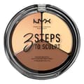 Miniatyrbild 1 av 3: NYX Professional Makeup Contouring - 3 steg för att skulptera ansiktsskulpturpalett - Lätt