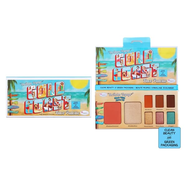TheBalm® Voyage Gold Coast ansigtspalet 10 g